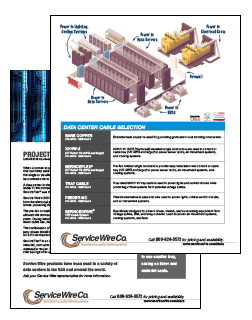 Data Center Secondary Power Cable Selection Guide