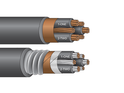 Tray and Armor Variable Frequency Drive Cable - ServiceDRIVE VFD Cable System