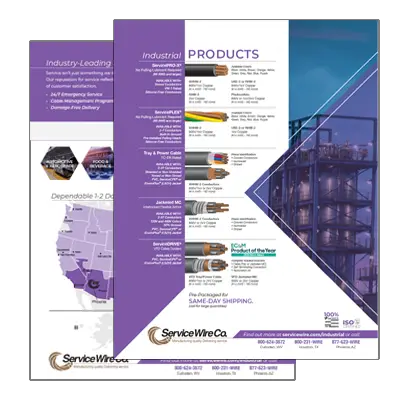 Service Wire Industrial Line Card