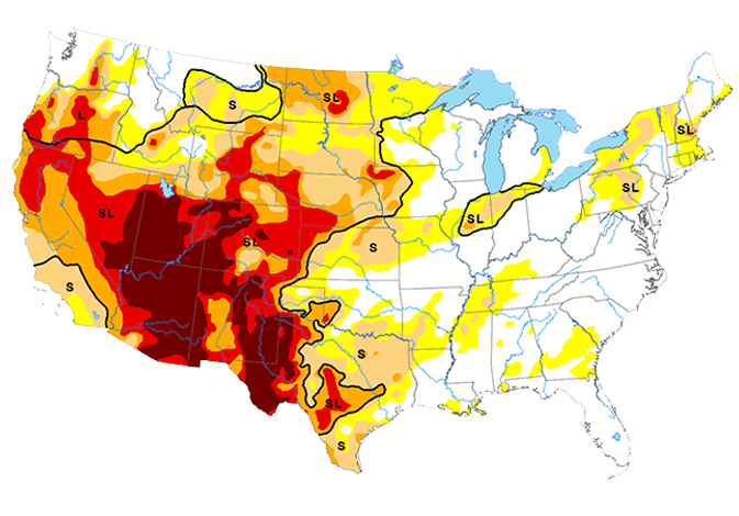 Drought Monitor Map