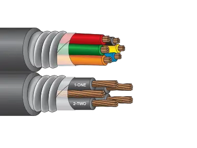 Jacketed Armored Cable