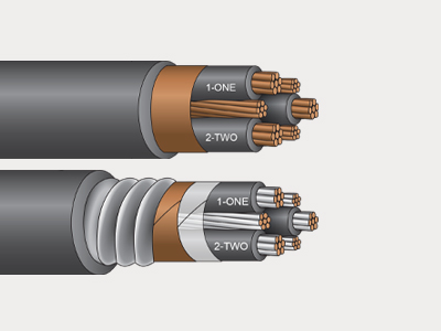 Tray and Armor Variable Frequency Drive Cable - ServiceDRIVE VFD Cable System