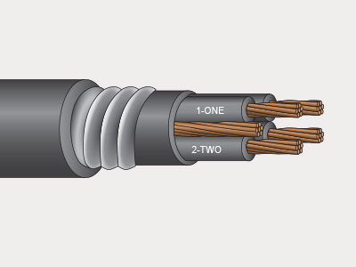 XHHW-2 or RW90 Teck90 4 Conductor