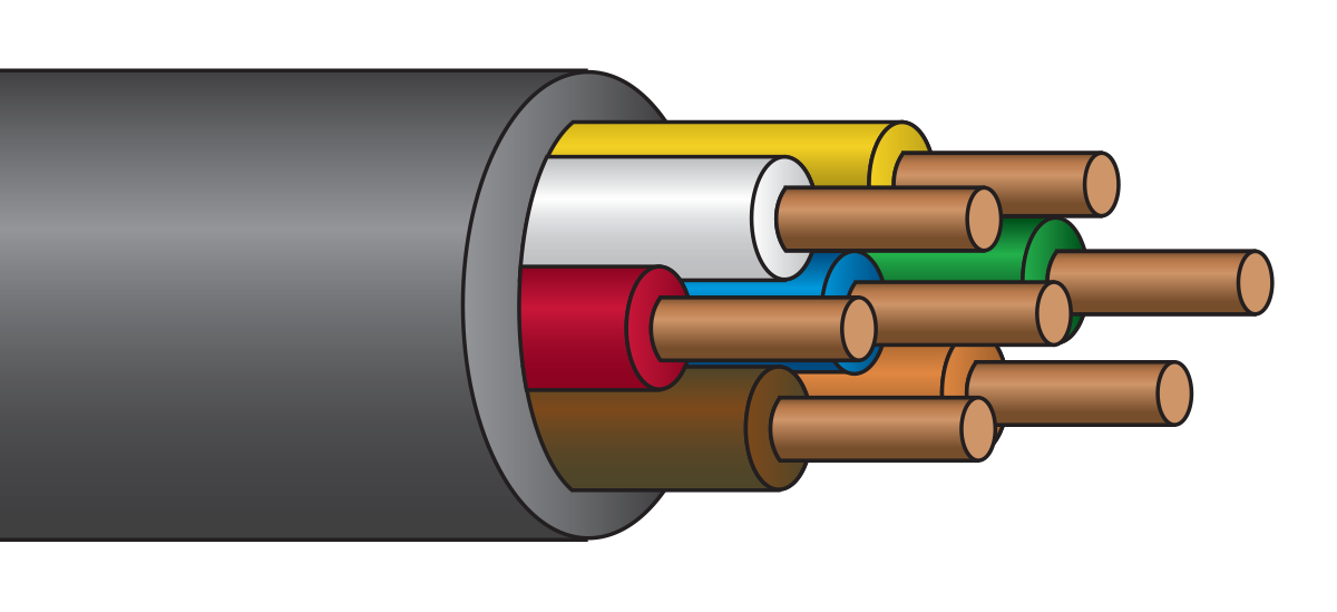 IRRIGATION CABLES SPRINKLER CONTROL