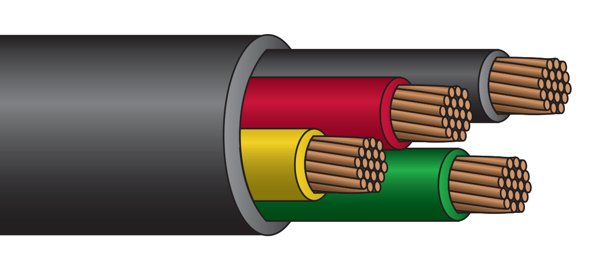 Lapp 4160900 :: Power & Control Cable, 16mm2 Cross Section, Green/Yellow,  Style 1015 :: PLATT ELECTRIC SUPPLY