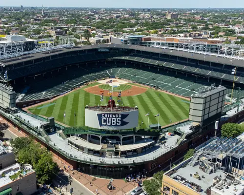 Wrigley Field - Home of the Chicago Cubs