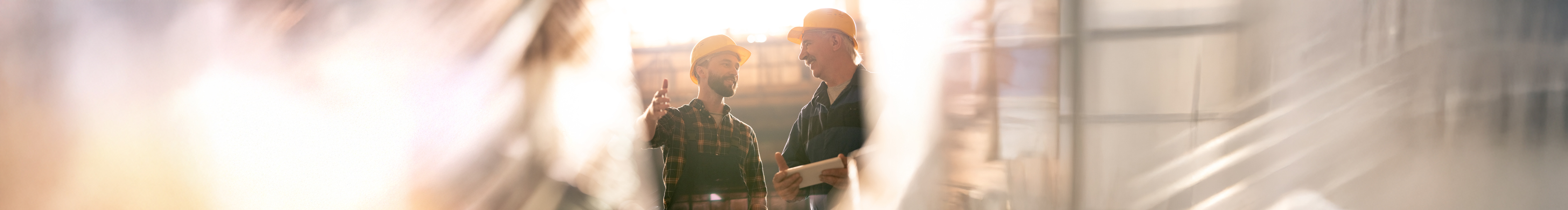 two men on jobsite