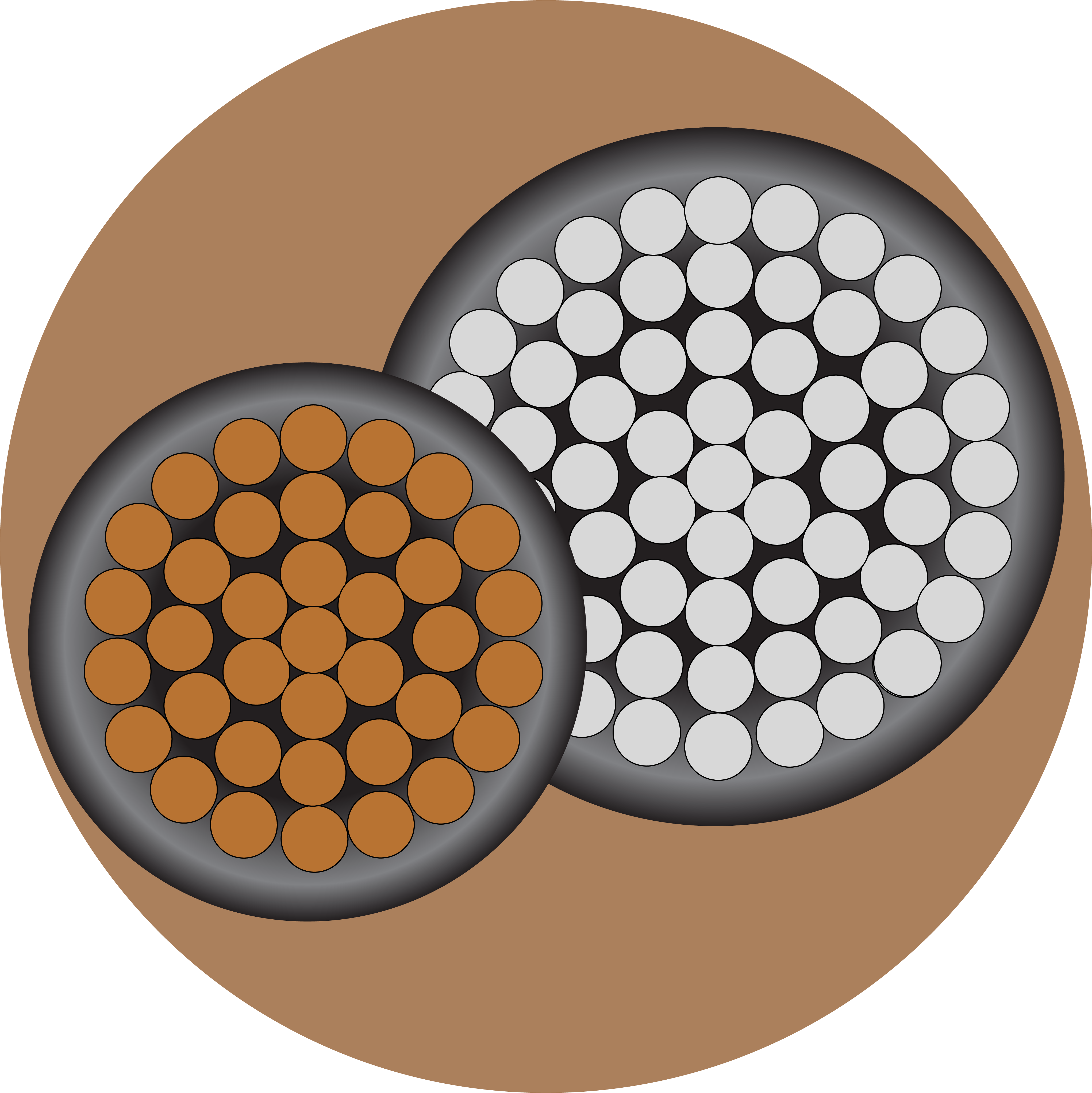 cable with insulation splitting