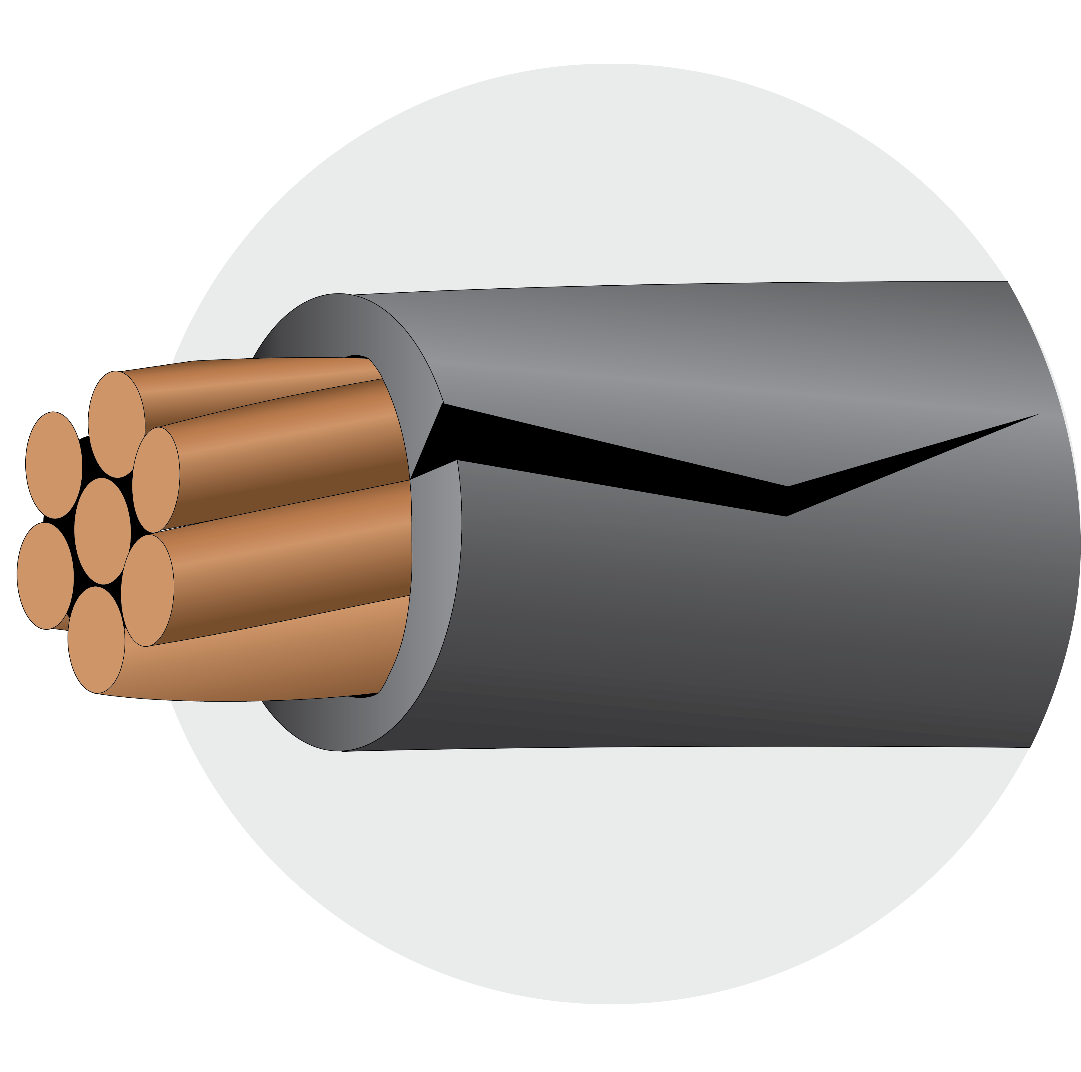 cable with insulation splitting